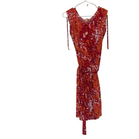 MICHAEL KORS Floral Mini Dress Women Size Medium - Picture 1 of 9